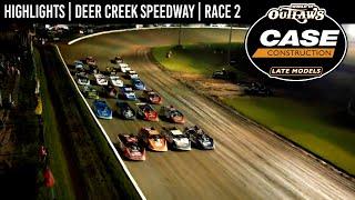 World of Outlaws CASE Late Models  Deer Creek Speedway – Race 2  July 5 2024  HIGHLIGHTS