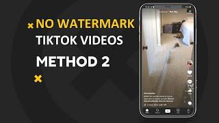 How to download TikTok video without Watermark  TikTok Video Downloader