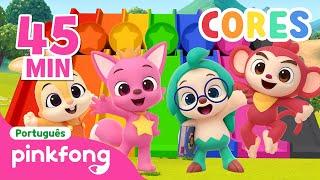 Aprenda as Cores com Pinkfong e Hogi As Cores+CompletoPinkfongBebê TubarãoCanções para Crianças