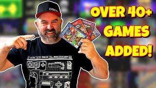 Over 40 New Games for the Evercade Arcade Amiga & More