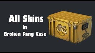CSGO Broken Fang Case All skins + Individual Prices