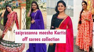 saiprasanna meesho Kurtis & off sarees collection #meesho celebrity haul@mrfashionworld 
