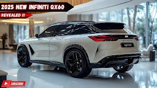 New 2025 Infiniti QX60 Facelift Revealed Luxury SUV Is Leveling Up to Impress