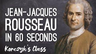 Rousseau  Social Contract and General Will Theory Explained in 60 Seconds