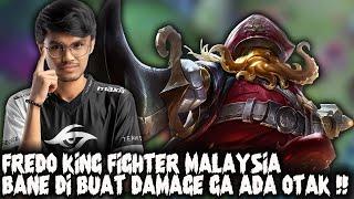 FREDO KING FIGHTER MALAYSIA  BANE DI BUAT DAMAGE GA ADA OTAK 