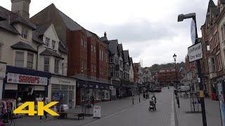 Colwyn Bay Walk Town Centre & Beach【4K】