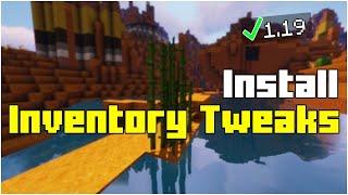 How To Install Inventory Tweaks Mod in Minecraft 1.20.2