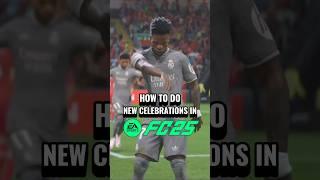 How to do New celebrations in EA FC 25 #fc25