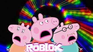 Peppa Pig JUEGA A Neon Obby en Roblox