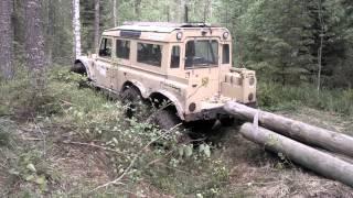 Volvo  6x6 trees towing