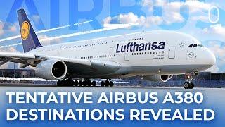 Lufthansa Reveals Tentative Airbus A380 Destinations & Training Plans