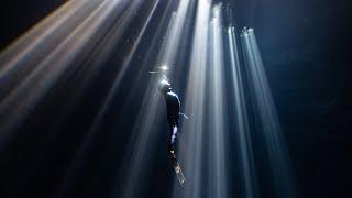 Bubble ring magic in a cenote