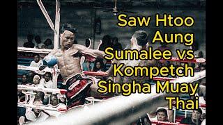 ELBOW WAR Saw Htoo Aung Sumalee vs Kompetch Singha Muay Thai