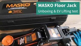 MASKO Hydraulic Trolley Jack test - Can it lift my Bolt EV? Review & tips