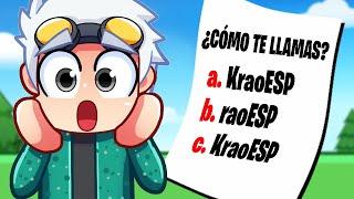 ¡SUSPENDÍ EL EXAMEN MÁS FÁCIL DE ROBLOX