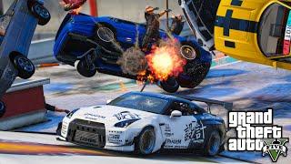 GTA 5  FRANKLIN ENDED SIMEONS CAR SHOWROOM  NISSAN GT-R  WEB SERIES മലയാളം #459