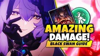 DONT BUILD HER WRONG Best E0 Black Swan Guide & Build Speed Explained Best Relics & Light Cones