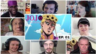 Enter Giorno Giovanna Reaction Mashup JJBA Golden Wind  Episode 01 part12