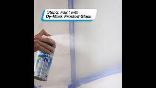 Instant privacy with Dy-Mark Frosted Glass