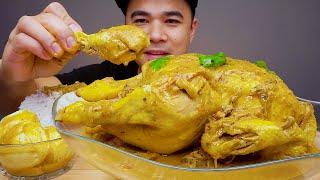 WHOLE CHICKEN CURRY INDIAN STYLE  Mukbang Asmr  ALFIE EATS