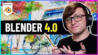 Blender 4.0 is Here - What are the NEW Features?