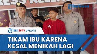 Kesal Ibu Menikah Lagi & Tak Diberi Uang Rokok Anak 18 Tahun di Palembang Tikam Ibunya Pakai Obeng