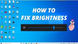 Fix Brightness Problem In All Windows   How To Adjust Screen Brightness In Windows 10