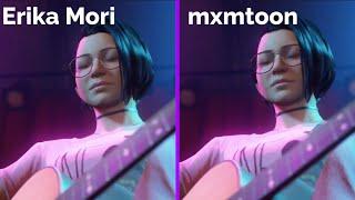 Life is Strange True Colors Erika Morimxmtoon singing Blister in the Sun comparison