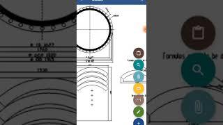 tutorial cara potong plate flange 3 segment