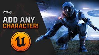 Add Characters to Unreal Engine Games - Beginner Tutorial