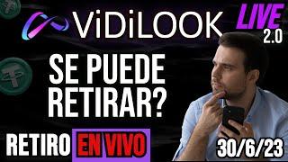 URGPODEMOS RETIRAR de ViDiLOOK 2.0?? INFRACCION GRAVE? PROBLEMAS CON LOS RETIROS? WITHDRAW ISSUES