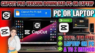 capcut pro download pc  how to download capcut pro in pc  how to download capcut pro in laptop