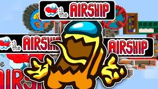 Among Us Hide N Seek Airship Map - Hider Gameplay - Seeker Gameplay - No commentary