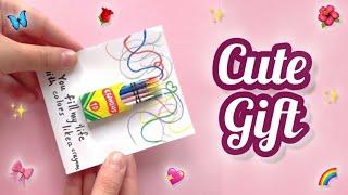 CUTE GIFT  DIY GIFT  3D  EASY PRESENT IDEA