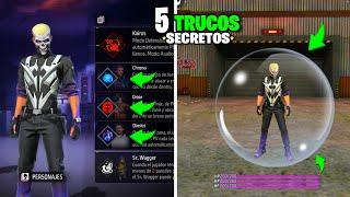 5 TRUCOS SECRETOS QUE DEBES APRENDER EN FREE FIRE *EPICO*