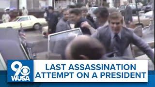 Last assassination attempt on a president  Ronald Reagan DC 1981
