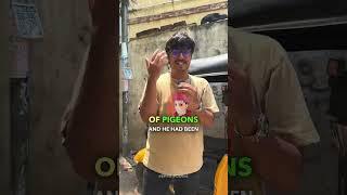 Pigeon Man  of Chennai ️  Ep 3 - Food Hunt with Locals  #shorts #peppafoodie