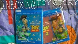 Toy Story 1 y 2 Blu-ray + DVD + CD Edición Especial UNBOXING