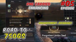 Best RNG Limbo Seal Enhancing T10 Attemp Deboreka  Road To 750 GS EP 5 - Black Desert Online