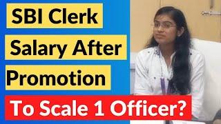 SALARY SLIP OF SBI JMGS SCALE 1 OFFICER  SBI CLERK TO OFFICER 