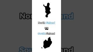 Northern Finland vs Southern Finland  #geography #edit #map #viral @bluegreenbg7880