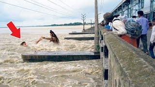 गंगा नदी में स्नान कर रहे भक्त की जान बचाने खुद महादेव हुए बीच नदी में प्रकट देखकर लोगो के उड़े होश