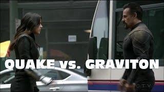 Agents of Shield Season 5 Finale Quake vs. Graviton - Epic Fight