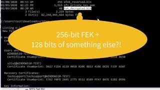 NTFS EFS Decryption 04 - Decrypting EFEK to get FEK File Encryption Key