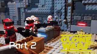 What if the Separatists attacked Coruscant earlier Part 2 Lego Star Wars stop motion