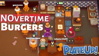 PlateUp NOvertime Burgers Tier 0-1