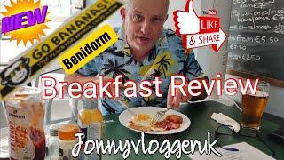 Benidorm Go Bananas Breakfast Review #benidorm #foodblogger #food #breakfast