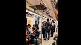 Big fight bw boy and girl in #Delhimetro  part 3  full moj lo 