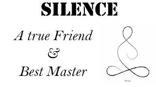 How enlightenment through SILENCE Buddha quotes teaching and preaching I Silent Prayer I ariseroby