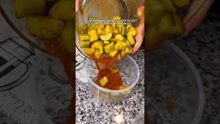 SECRET SPICY CUCUMBER KIMCHI RECIPE #mukbang #shorts #viral